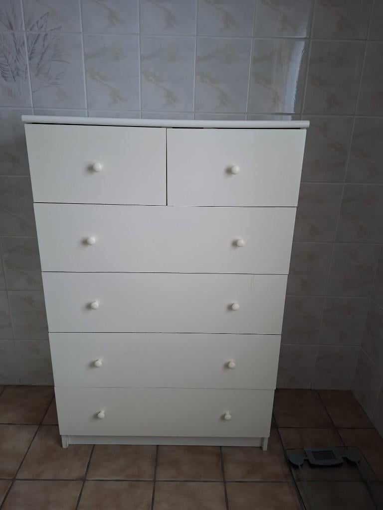 Badkamermeubelen, Huis en Inrichting, Badkamer | Badkamermeubels, Ophalen, (Half)hoge kast, Gebruikt, 100 tot 150 cm