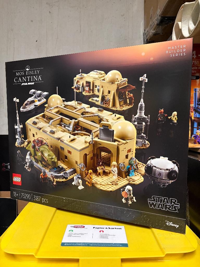 Lego Star Wars 75290 Mos Eisley cantina, Neuf, Star Wars, Lego, Ensemble complet