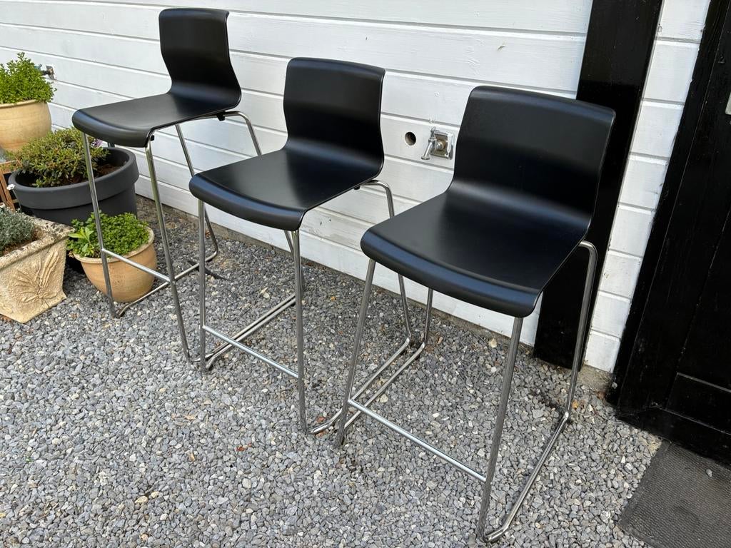 2 lage (65 cm zitvlak) en 1 hogere ( 75 cm zitvlakte), Huis en Inrichting, Ophalen, Zo goed als nieuw