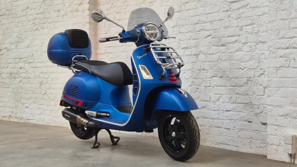 Vespa GTS 300 SuperSport 2019 Remus Topkoffer @motomobilia, Scooter, Bedrijf, Sportuitlaat, Meer dan 35 kW