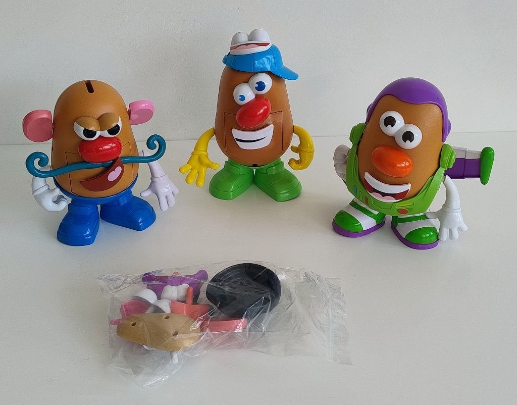 Mr Potato Head figuren met verwisselbare onderdelen, Kinderen en Baby's, Ophalen, Zo goed als nieuw