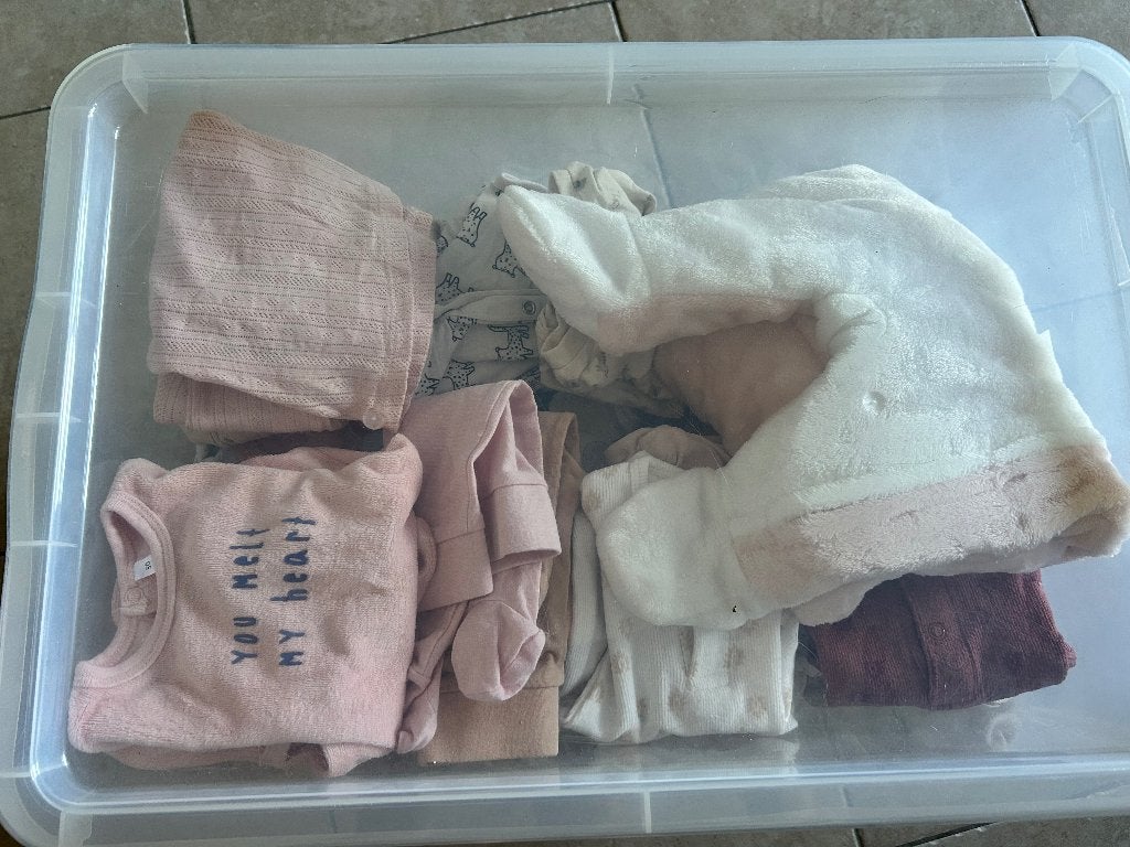 babykleertjes meisje 50-56, Kinderen en Baby's, Babykleding | Maat 50, Ophalen, Gebruikt, Meisje, Overige typen