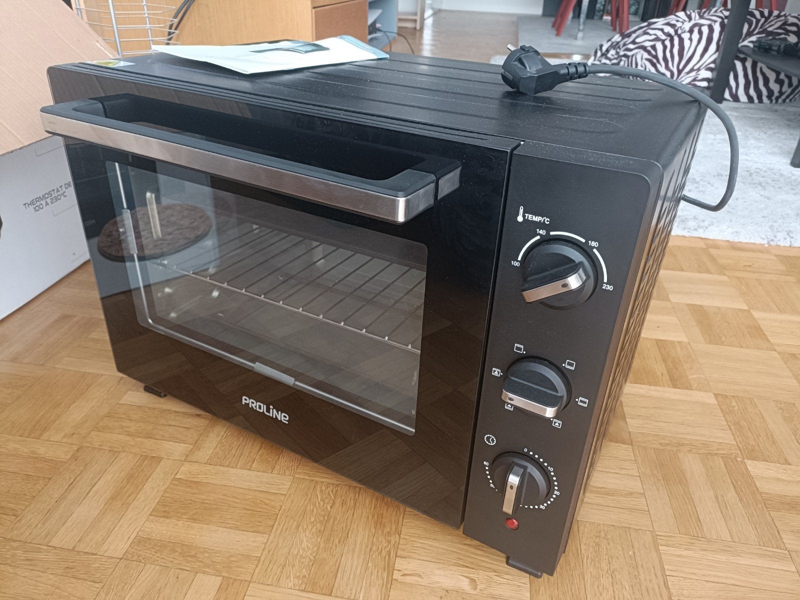 Four Posable PROLINE / Portable Oven PROLINE, Comme neuf, Enlèvement, Air chaud, 45 à 60 cm