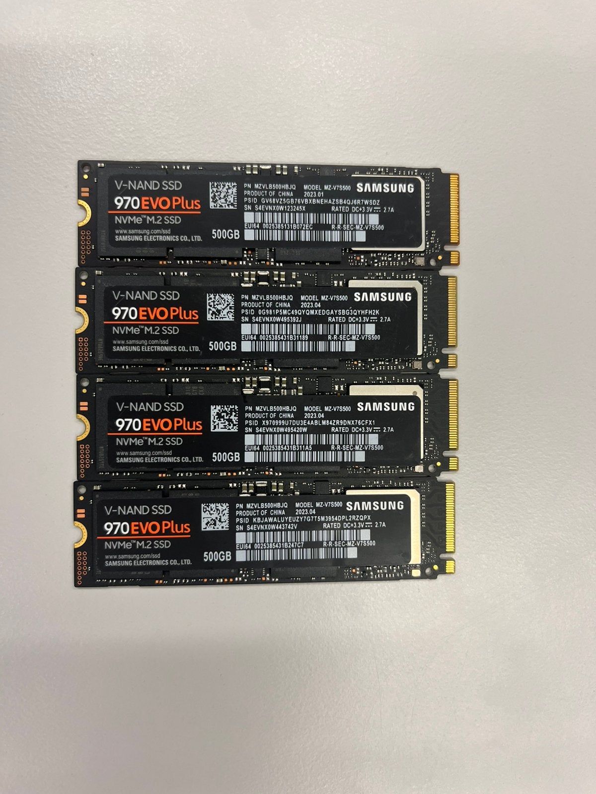 À vendre – SSD Samsung 970 EVO Plus 500 Go, Enlèvement, Comme neuf, SSD
