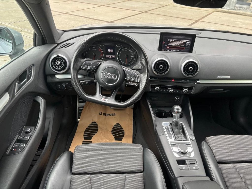 Audi A3, Autos, Argent ou Gris, Achat, 1968 cm³, Noir
