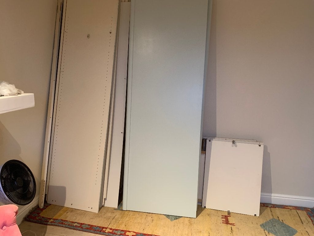 slaapkamerkast met spiegel, Huis en Inrichting, Ophalen, Met deur(en), 200 cm of meer, 200 cm of meer