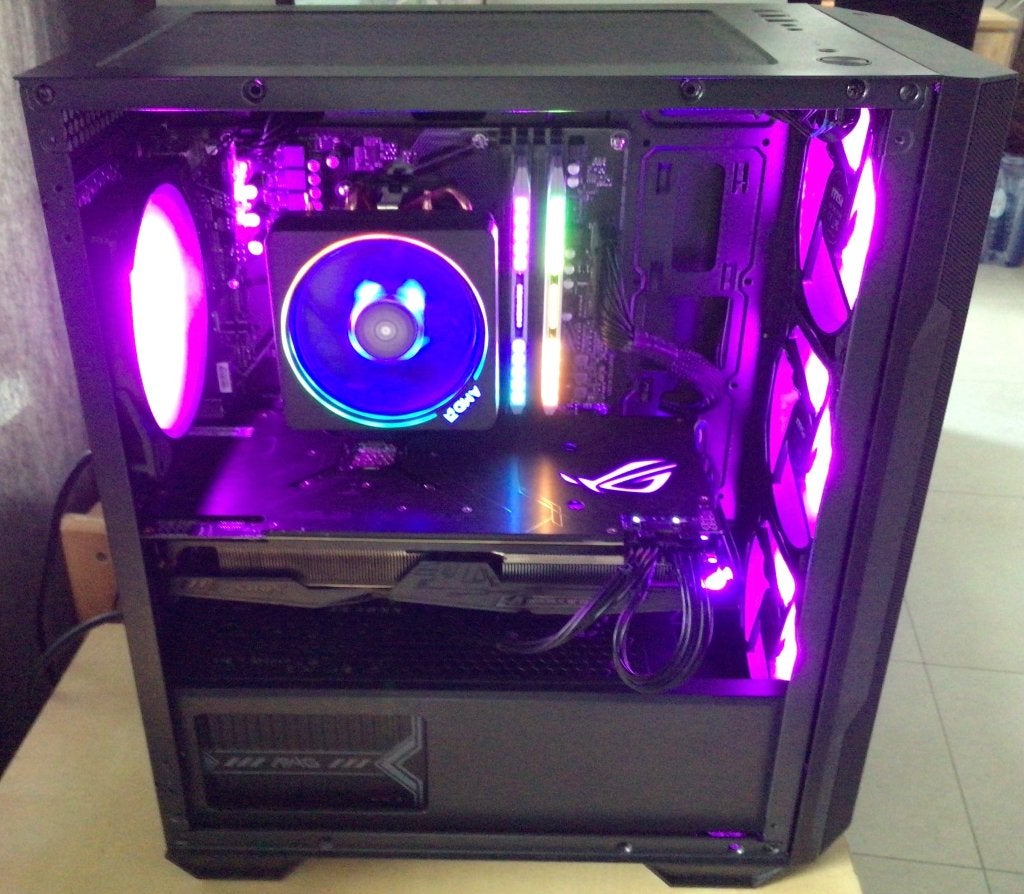 Pc Ryzen 7- Asus Vega 64 (8Gb) - 16Gb ddr4, Computers en Software, Ophalen, Zo goed als nieuw, DDR4