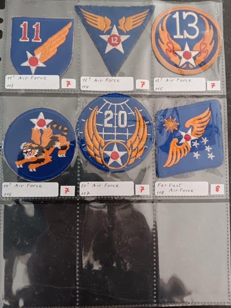 Us ww2 patches, Enlèvement ou Envoi
