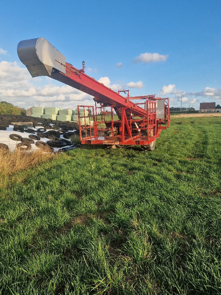 Bloemkoolmachine verhoest, Ophalen