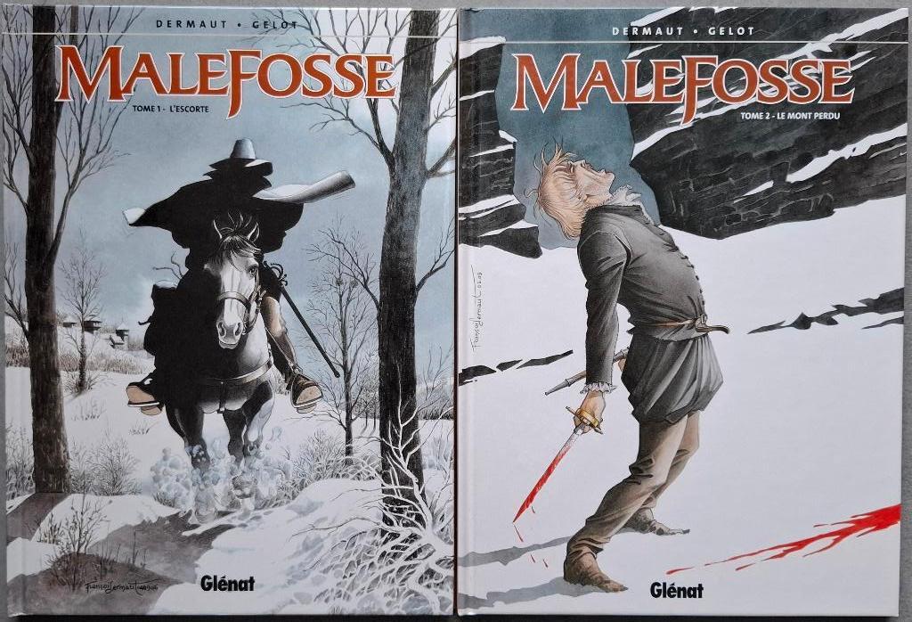Malefosse, Complete serie of reeks, Ophalen of Verzenden, Zo goed als nieuw, Dermaut -Gelot