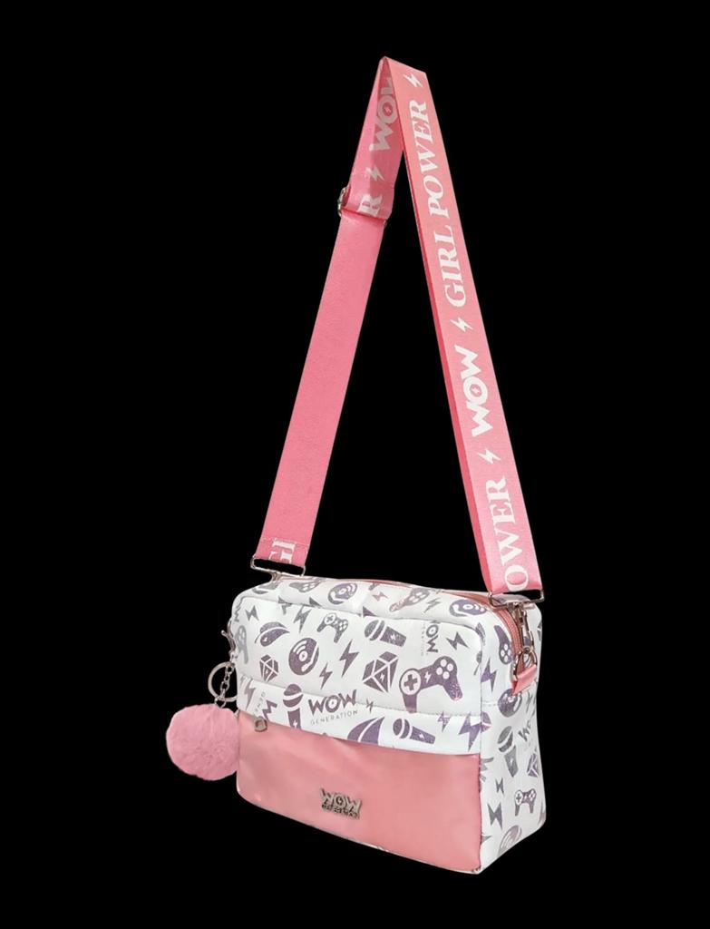 🥰🥰Wow schoudertas, Handtassen en Accessoires, Toilettassen, Ophalen of Verzenden, Nieuw, Wit, Meisje