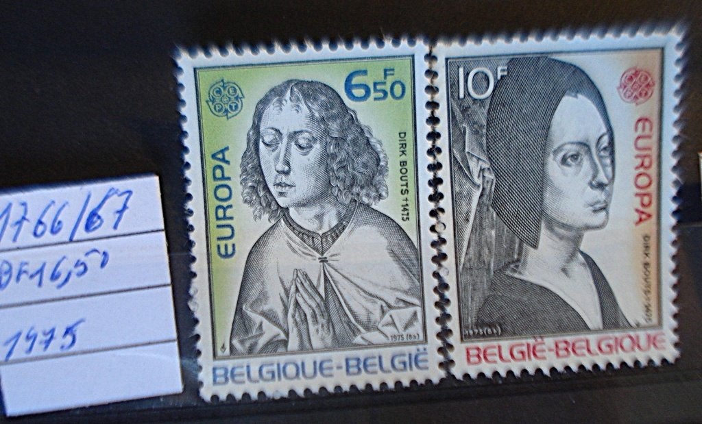 Belgique   1666/67   **/mnh, Neuf, Gomme originale, Envoi, Non oblitéré