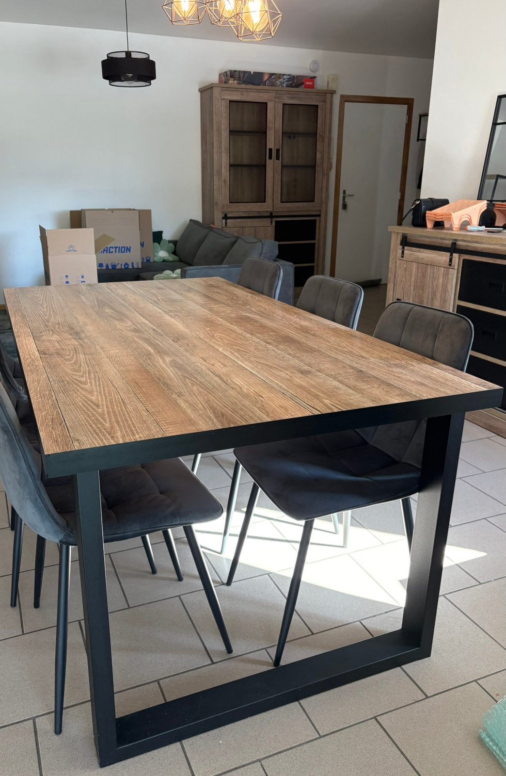 Table de salle à manger, Enlèvement, Comme neuf