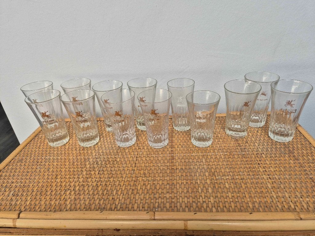 Lot verres Picon, Enlèvement