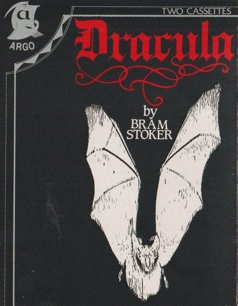 Dracula de Bram Stoker, livre audio en anglais, 2 cassettes., Enlèvement ou Envoi, Originale, 2 à 25 cassettes audio, Avec boîte de rangement, étagère ou coffret
