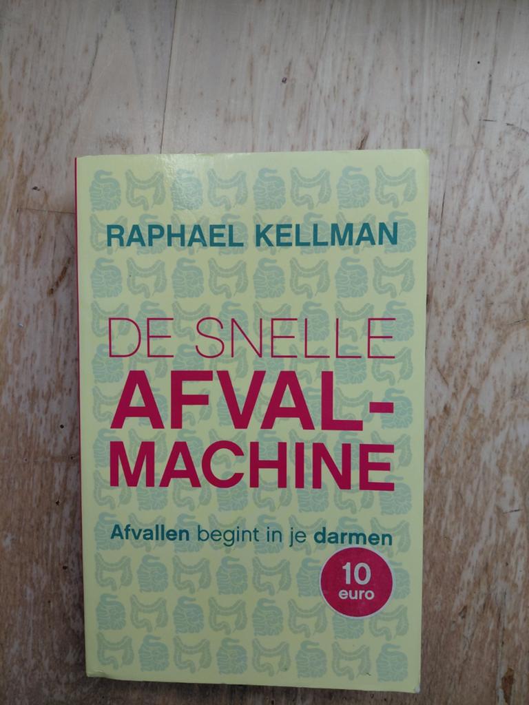 Raphael Kellman - De snelle afvalmachine, Boeken, Gezondheid, Dieet en Voeding, Gelezen, Dieet en Voeding, Raphael Kellman, Ophalen of Verzenden