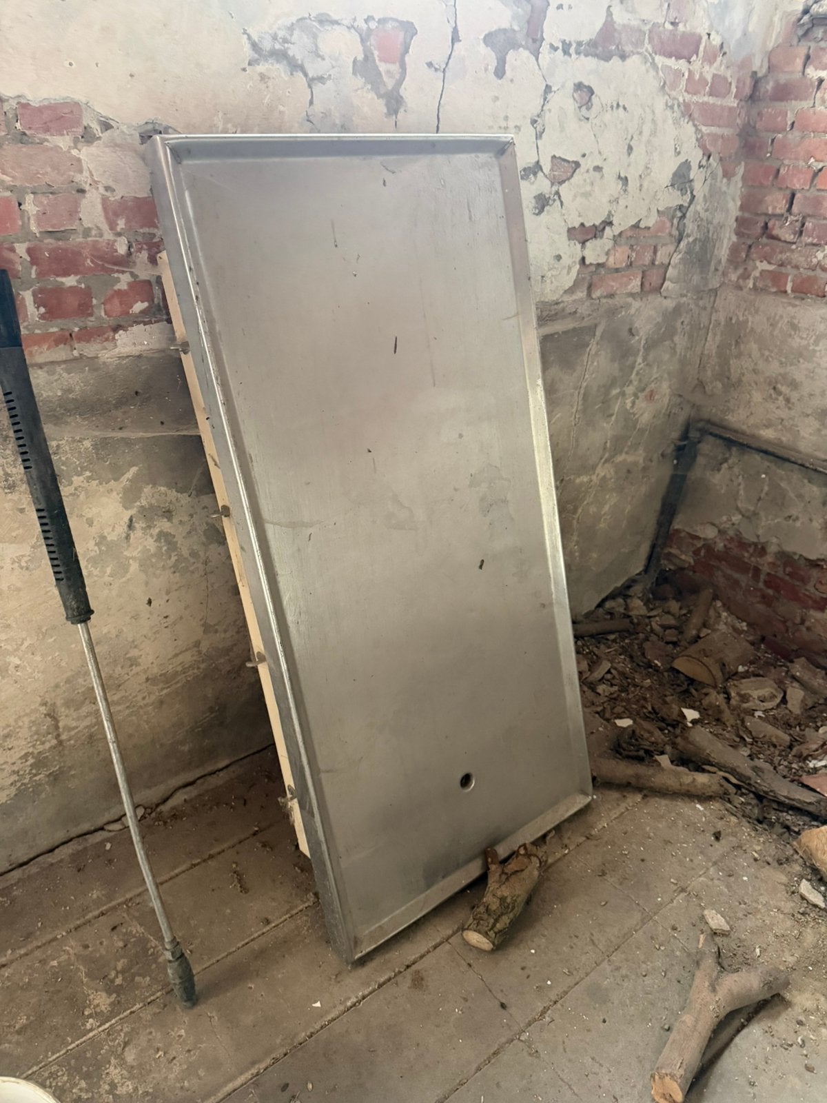 Inox tablet, Doe-het-zelf en Bouw, Ophalen, Gebruikt