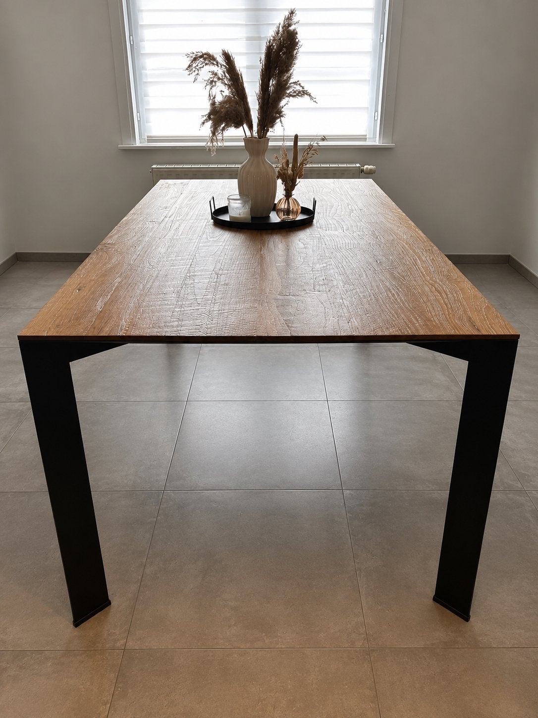 Eettafel Teak, Huis en Inrichting, Tafels | Eettafels, Ophalen, Zo goed als nieuw