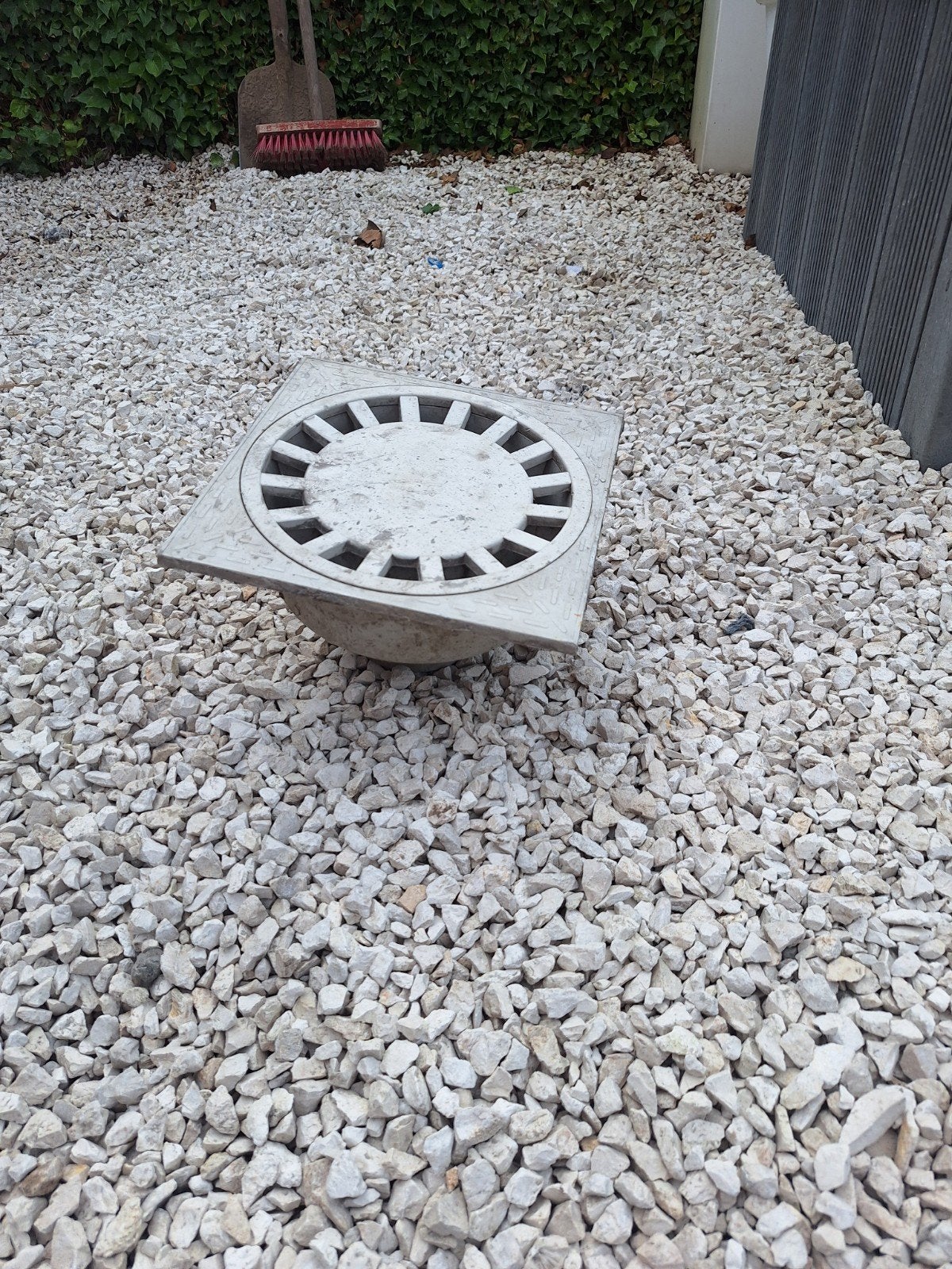 Afvoerputje, Tuin en Terras, Grind, Keien en Split, Ophalen