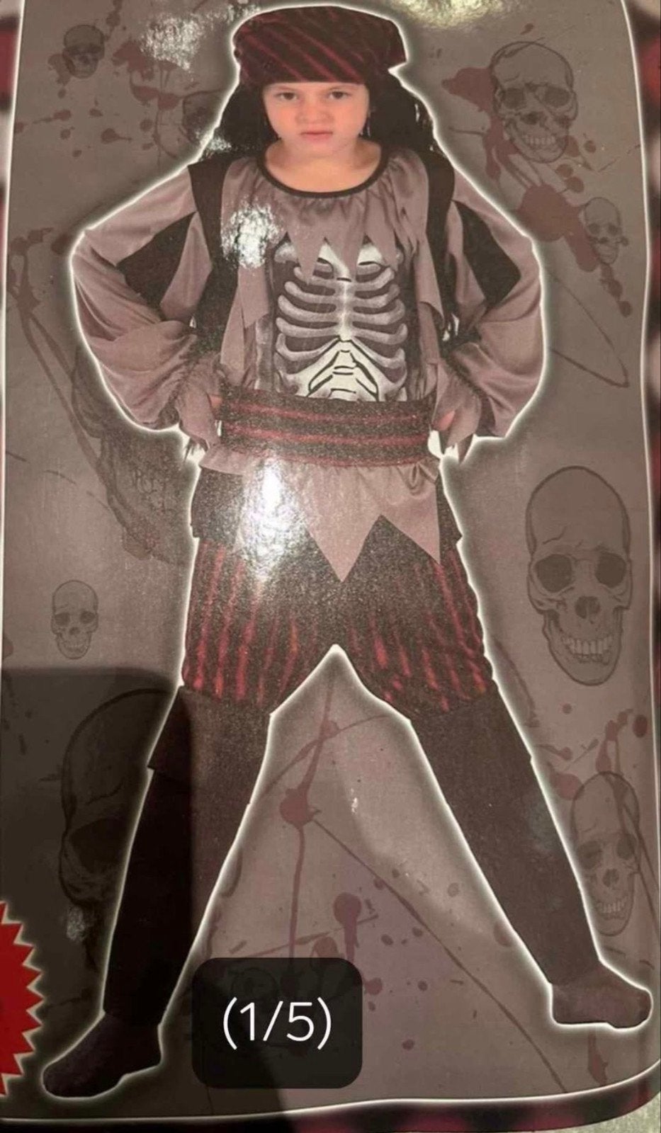 verkleedkledij Halloween, Ophalen