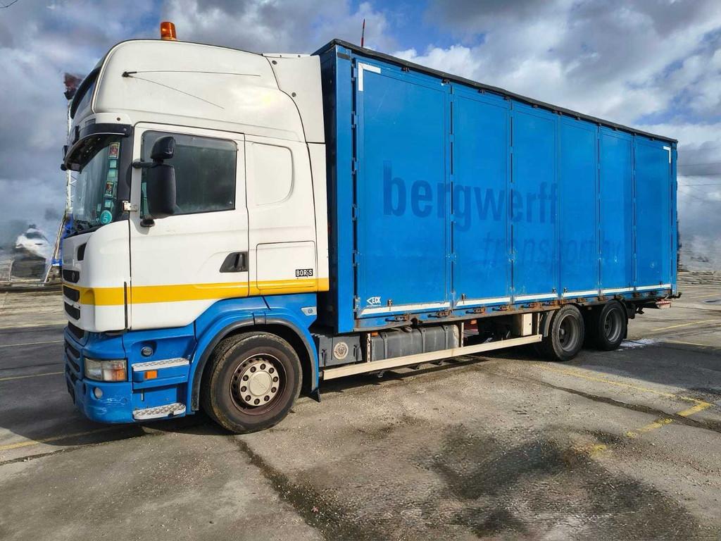 Scania R480 2011 - 6x2 rigide avec hayon arrière, Autos, Camions, Achat, Autres carburants, Scania, Entreprise