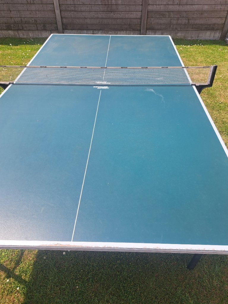Pingpongtafel, Ophalen, Gebruikt
