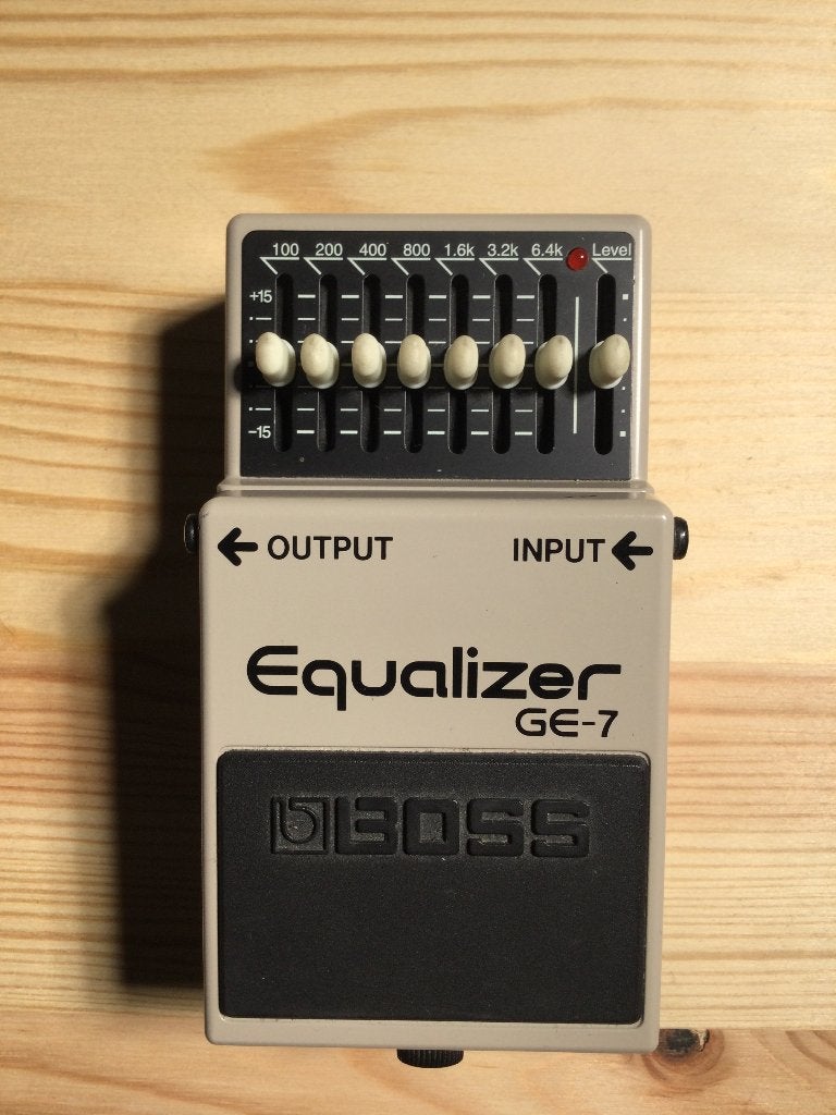 Boss GE-7 Equalizer gitaarpedaal, Muziek en Instrumenten, Ophalen of Verzenden, Zo goed als nieuw, Equalizer