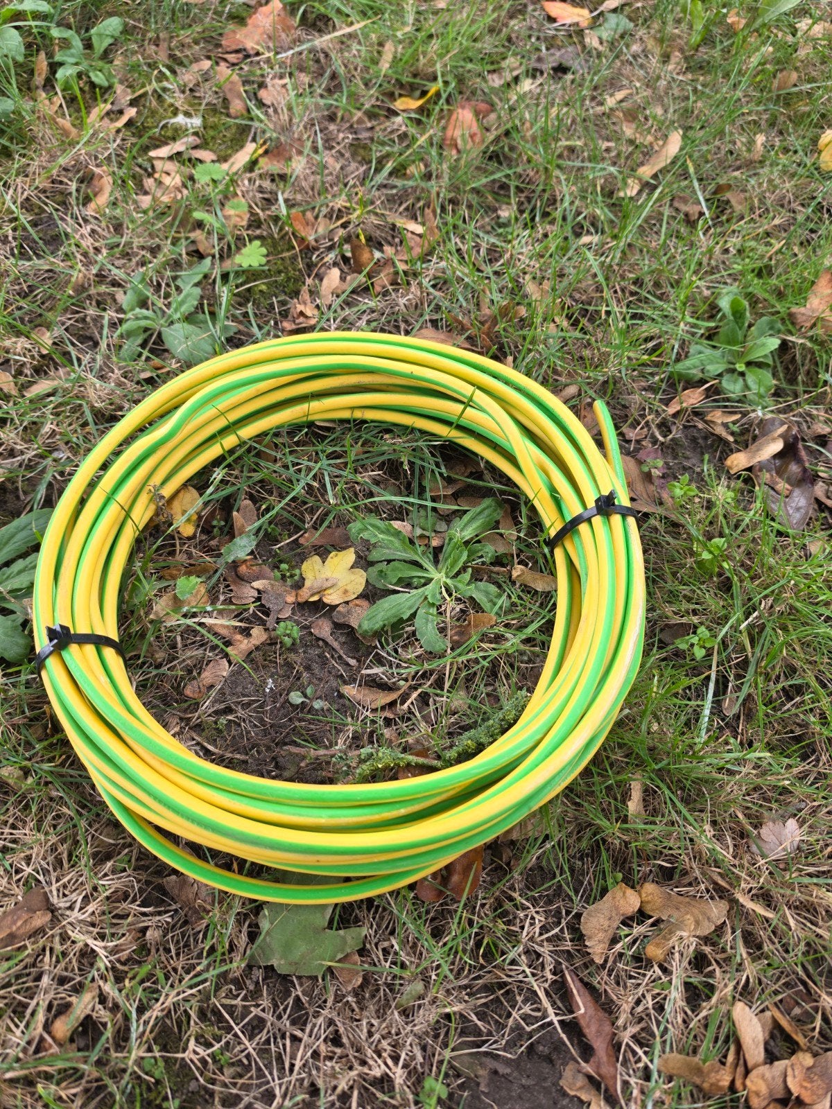 Câble de mise à la terre 1 x 16 mm² 11,5 m et plus, Enlèvement, Neuf, Autres marques, Câble ou Fil électrique