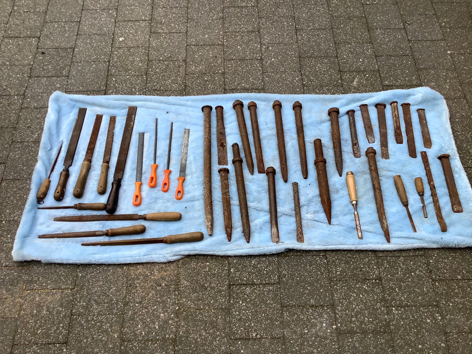 Oude vijlen en beitels, Ophalen, Gebruikt, Beitel