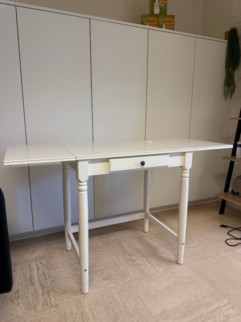 Bureau, Gebruikt, Schoolbureau, Overige materialen, Wit