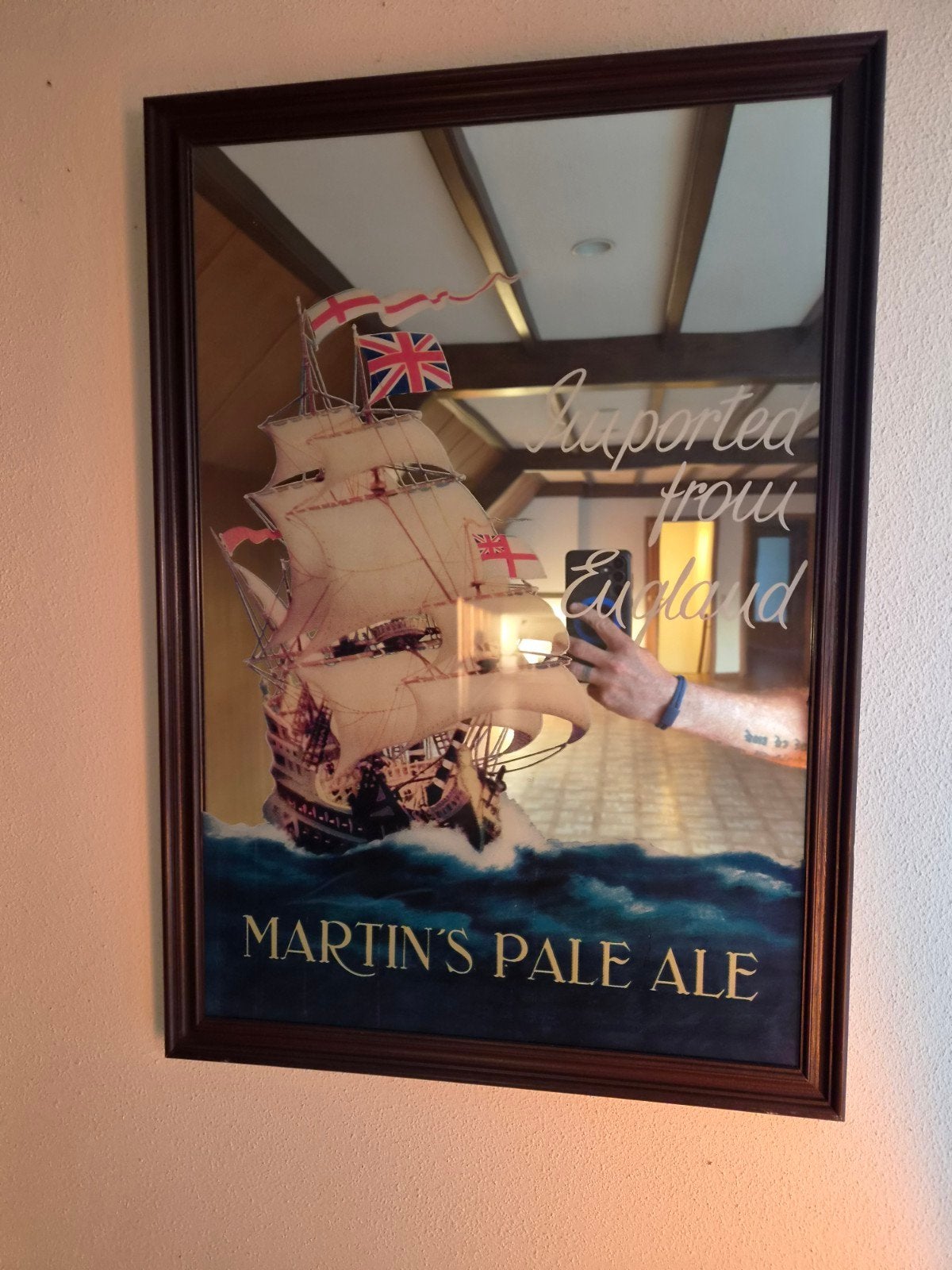 spiegel Martin's Pale Ale, Ophalen of Verzenden