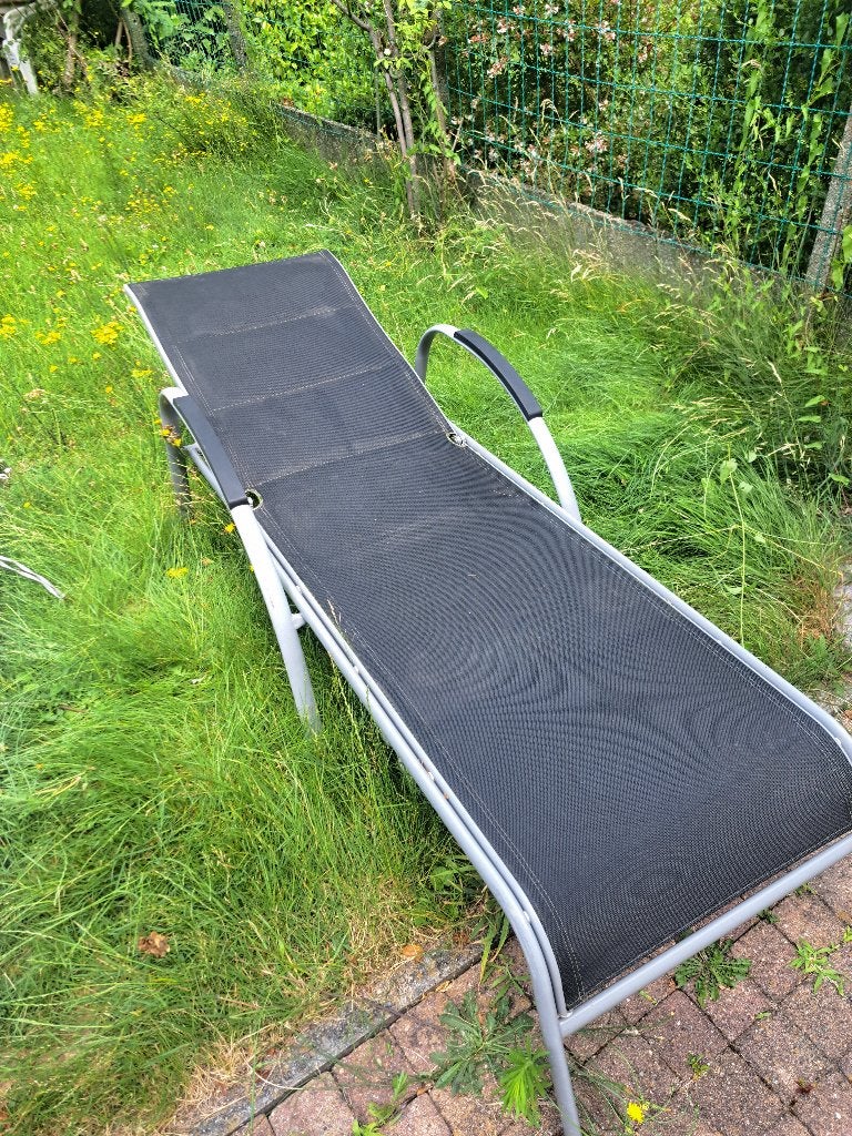 fauteuil relax, Enlèvement, Utilisé, Aluminium, Réglable