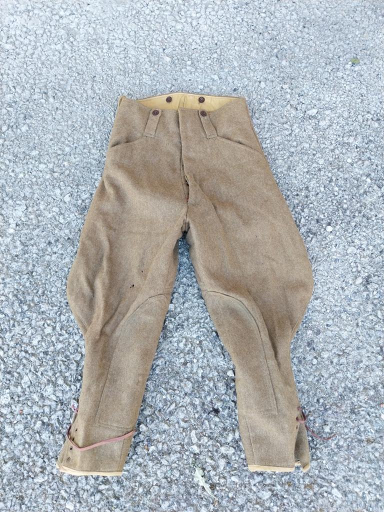 Belgische broek troep khaki wo1, Verzamelen, Militaria | Algemeen, Ophalen of Verzenden