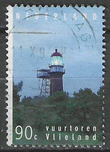 Pays-Bas 1994 - Yvert 1488 - Phares (ST), Timbres & Monnaies, Timbres | Pays-Bas, Envoi, Affranchi
