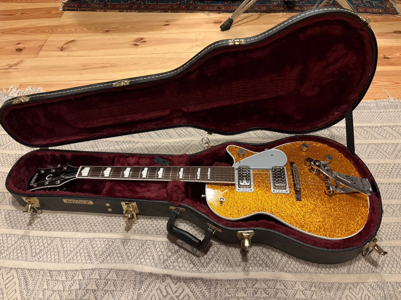 Gretsch G6129T 89 Vintage Select Sparkle Jet, Musique & Instruments, Instruments à corde | Guitares | Électriques, Enlèvement