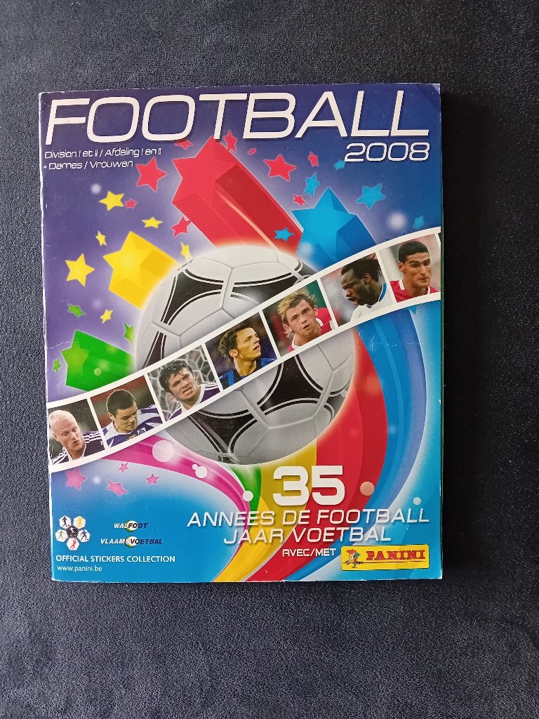 panini stickerboek Football 2008, Enlèvement ou Envoi, Comme neuf, Sport