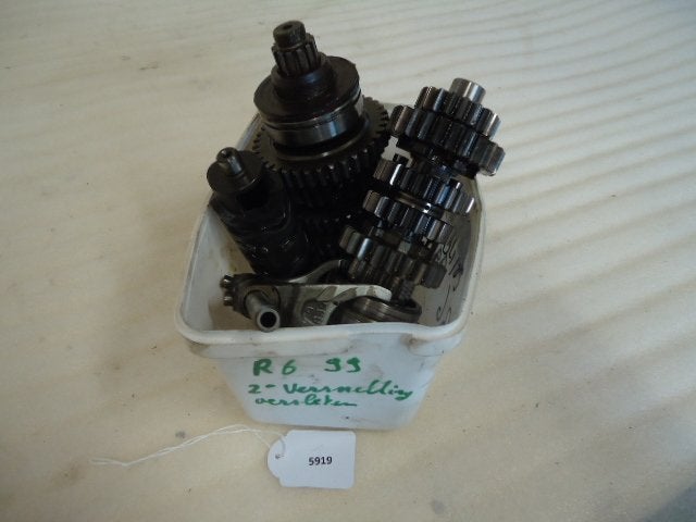 R6 1999 - 2002 Yamaha Motorblok onderdelen D1-19866, Motoren