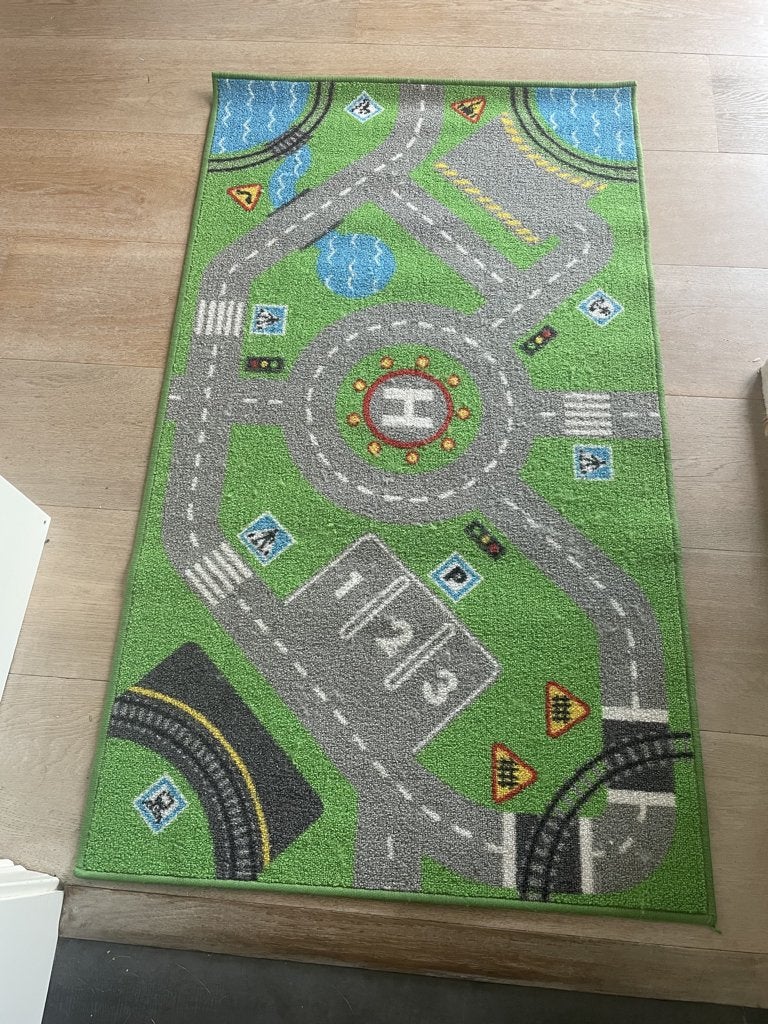 kindertapijt autobaan, Kinderen en Baby's, Ophalen, Gebruikt, Overige typen