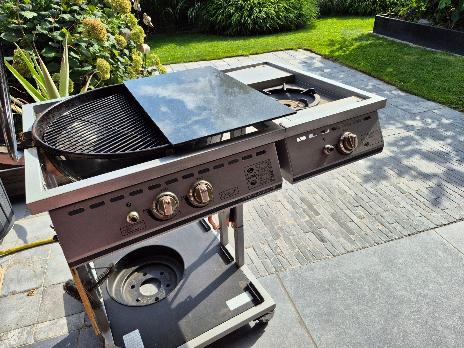 BBQ Outdoorchef met zijbrander op aardgas!, Jardin & Terrasse, Gaz, Outdoorchef, Enlèvement, Utilisé