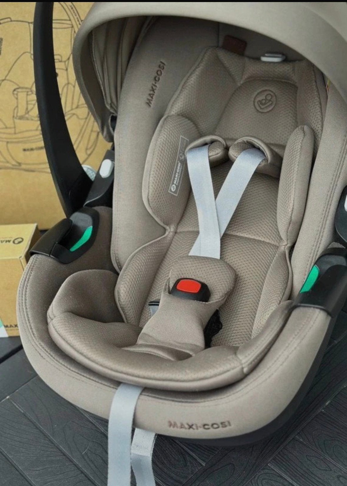 Maxi cosi 360 pro 2 beige, Kinderen en Baby's, Ophalen, Zo goed als nieuw