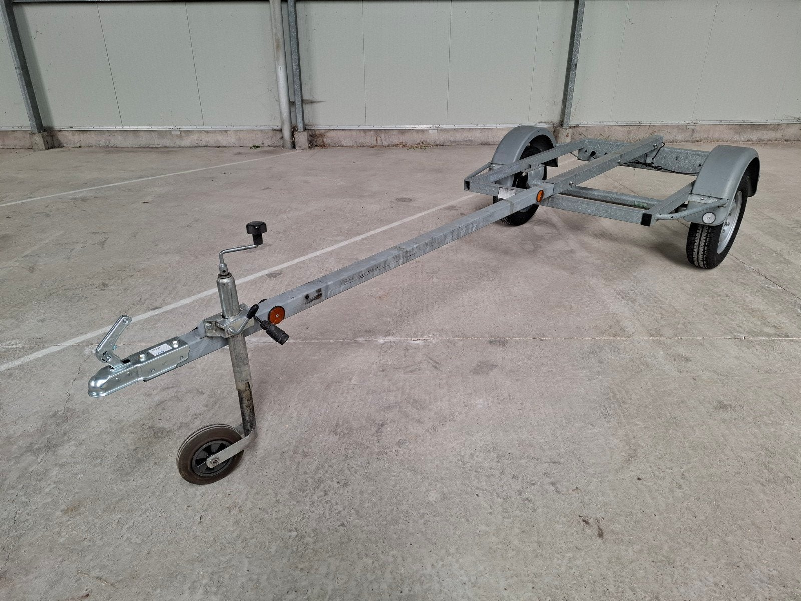 aanhangwagen, Ophalen