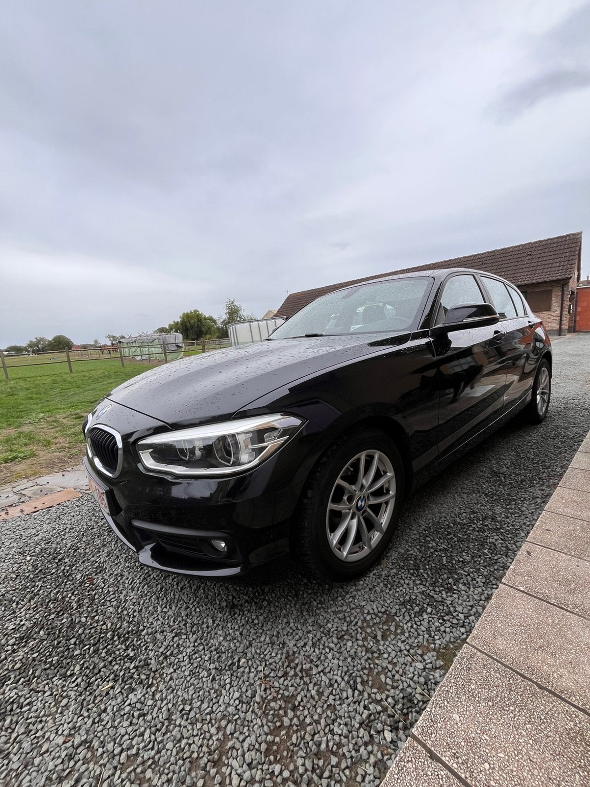 Bmw 1 116i benzine, Autos, Achat, Noir, 5 portes, 5 places