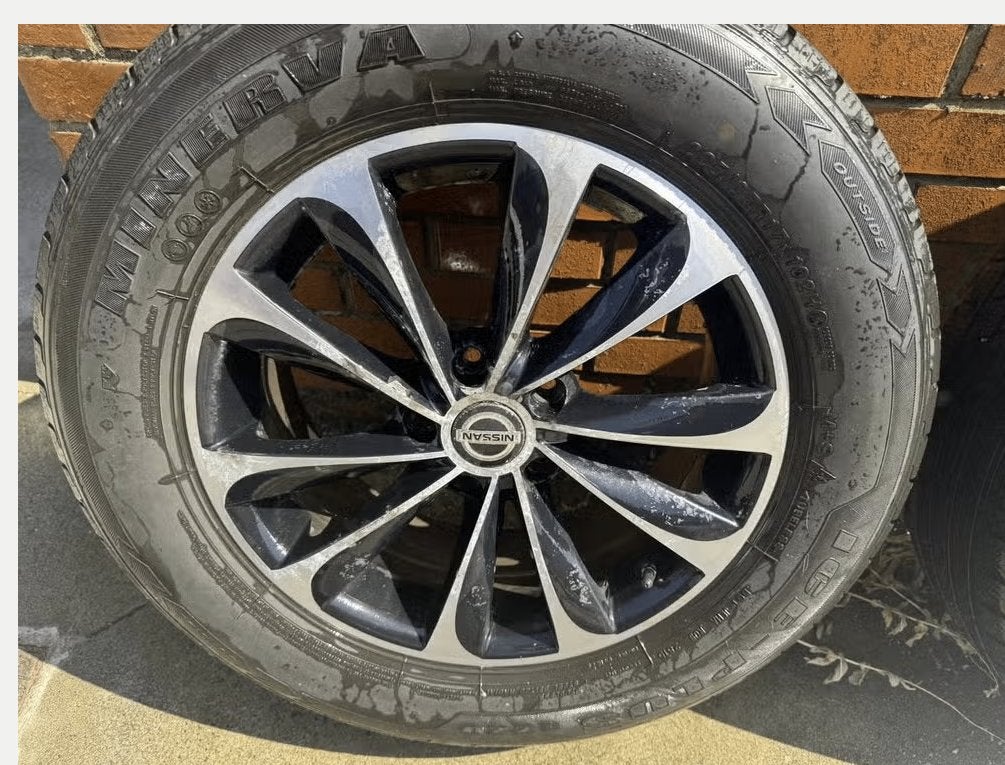 jantes origines Xtrail 2021 T32/Qashqai, Autos : Pièces & Accessoires, Pneus & Jantes, Pneus et Jantes, 17 pouces, Enlèvement