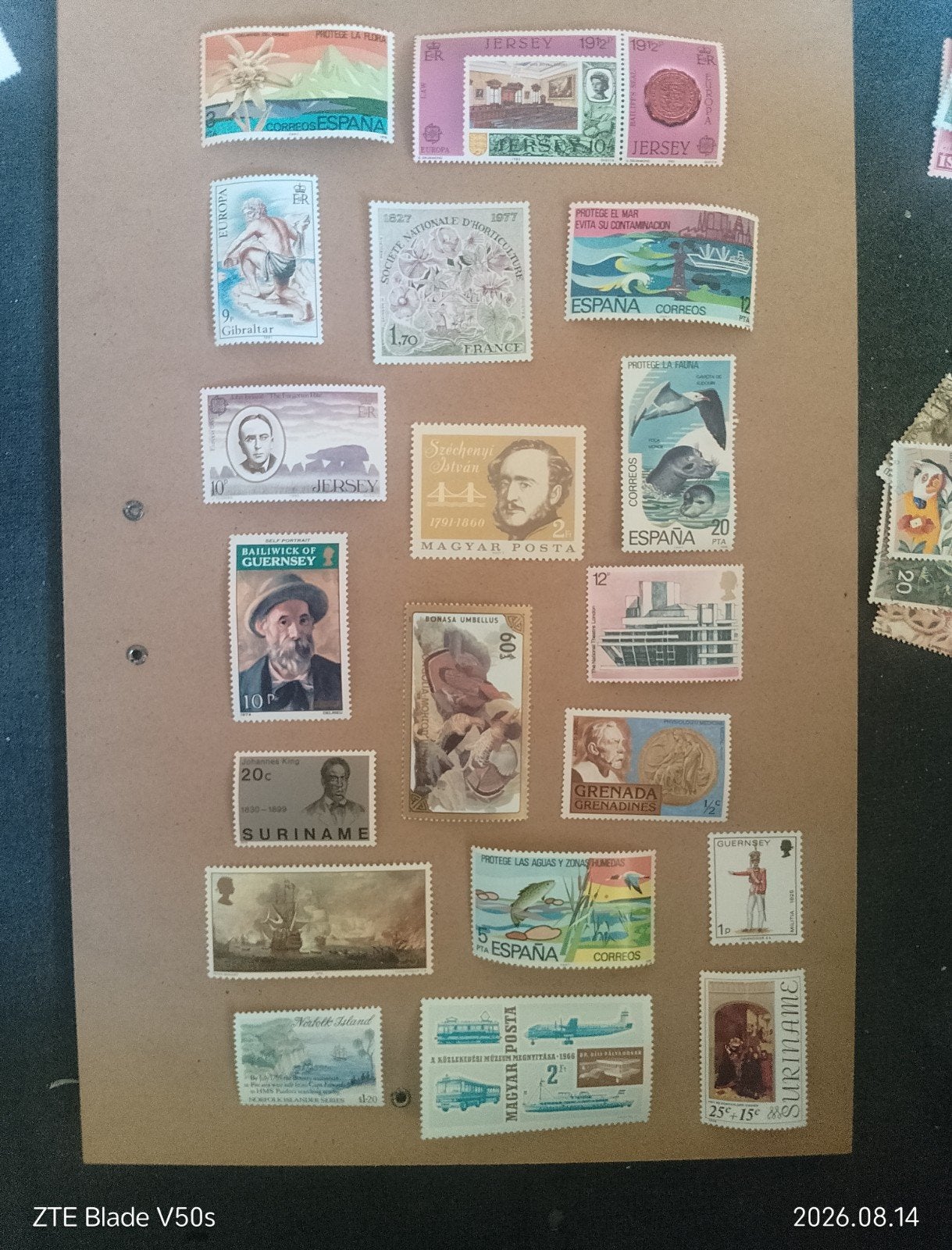 20 timbres historiques, Enlèvement ou Envoi