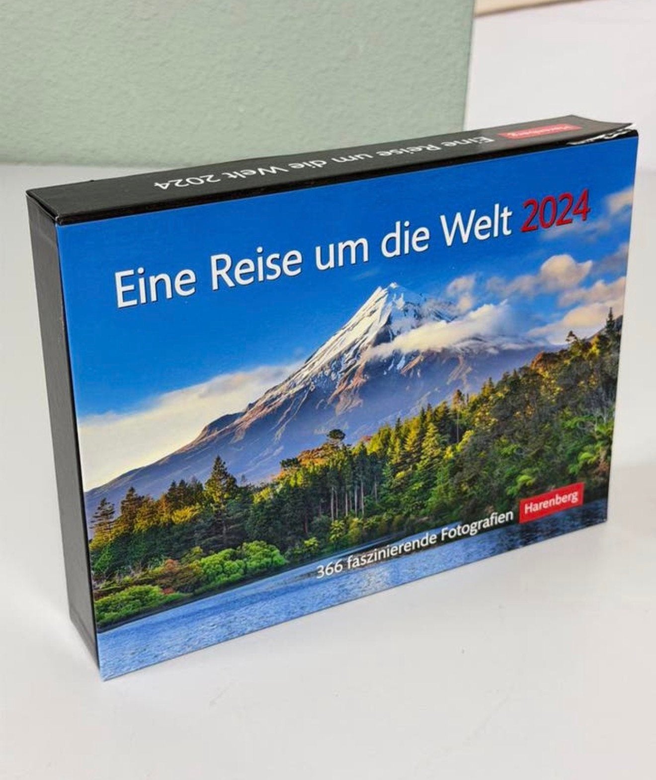 Harenberg Kalender 2024 Wereld Reis 366 natuur Foto’s Nieuw, Ophalen of Verzenden, Dagkalender, Nieuw