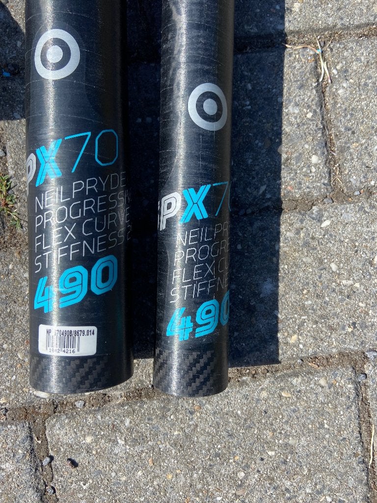 Neilpryde spx 490 Sdm mast 70 % Carbon, Watersport en Boten, Windsurfen, Ophalen, Met draagtas, Mast, Zo goed als nieuw