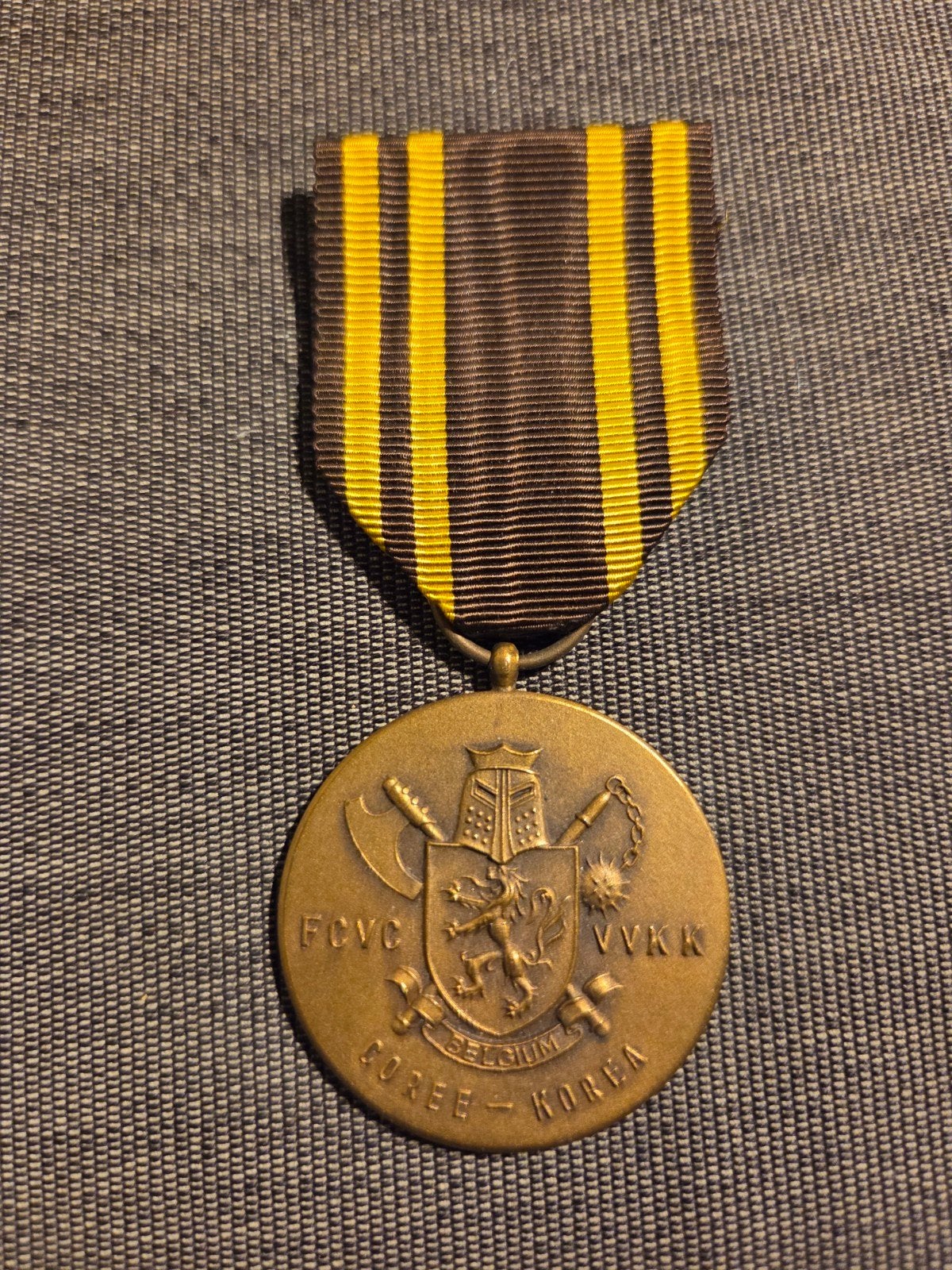 Medaille Vrijwilliger Korea, Verzenden