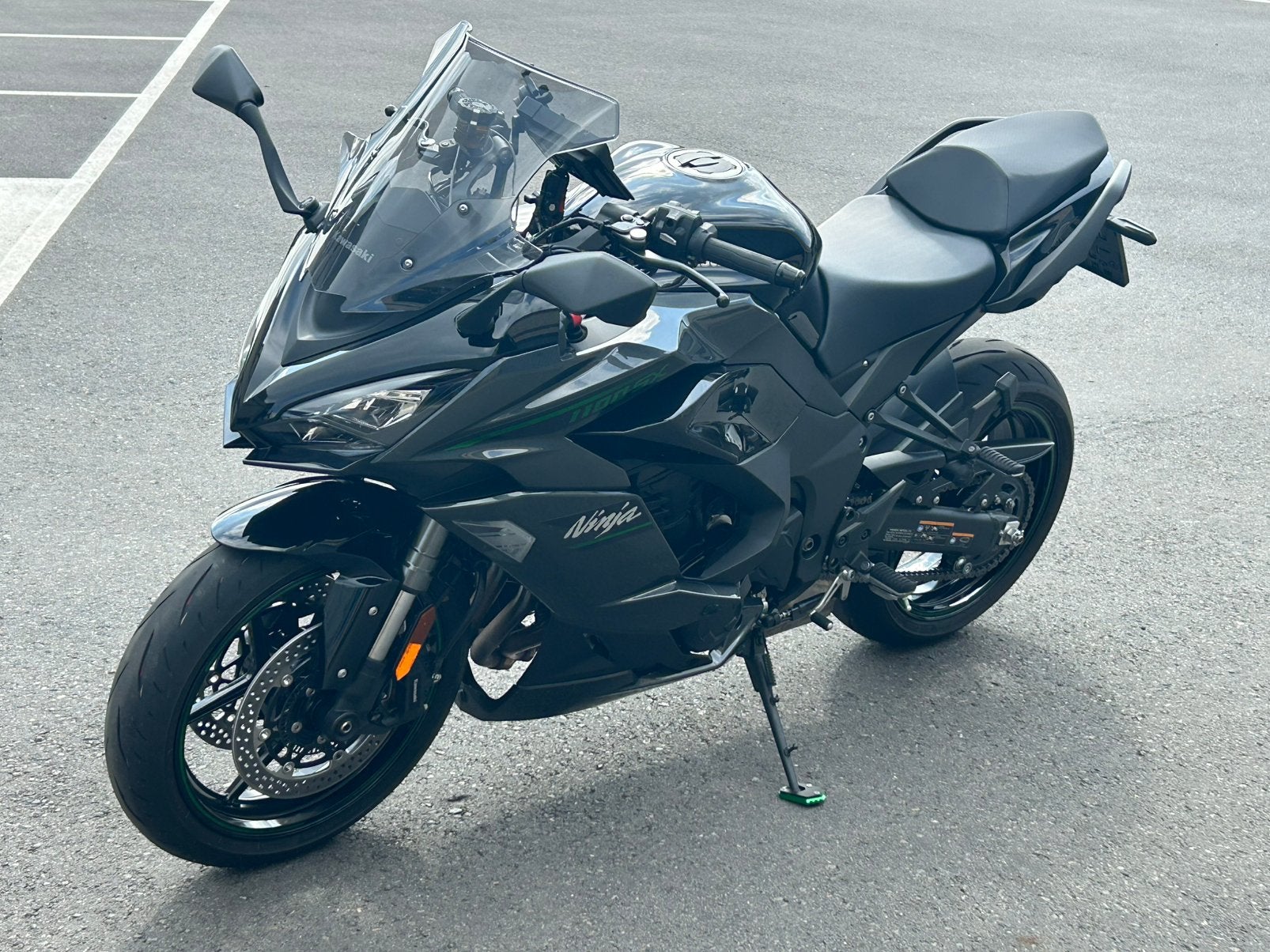 magnifique kawasaki 1100SX avec 2.000 km, Motoren, Motorrijbewijs A, Handvatverwarming, Particulier, Meer dan 35 kW