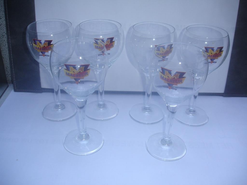 Bierglas Malheur, 25cl, 10 stuk voor € 7,00, Enlèvement ou Envoi, Comme neuf, Verre ou Verres, Autres marques