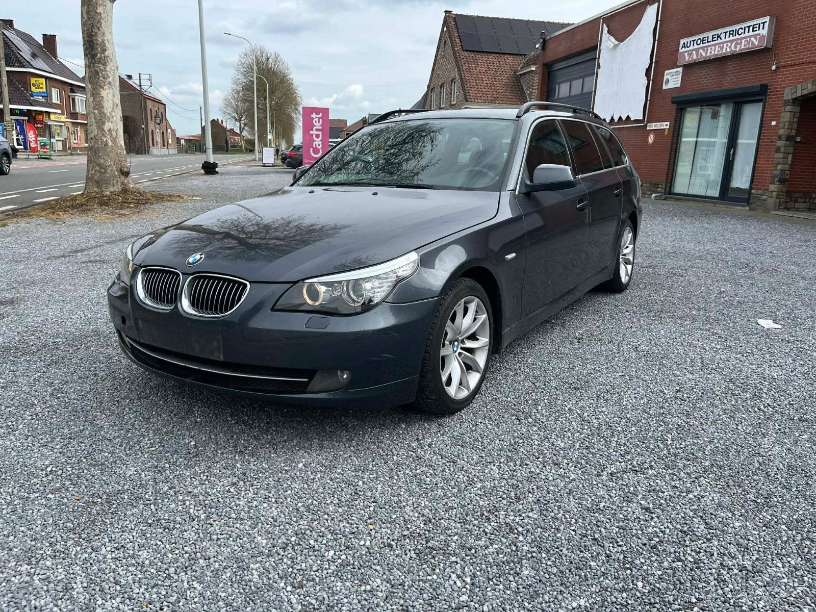Te koop bmw e61 520d van 2010 met 364.xxxkm  rijd nog perfec, Auto's, Automaat, Euro 5, Achterwielaandrijving, Leder